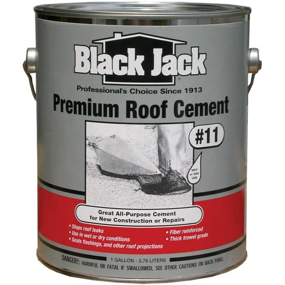 Gardner-Gibson Black Jack Roof Coating 6230-9-34 - Black - 1 Gal