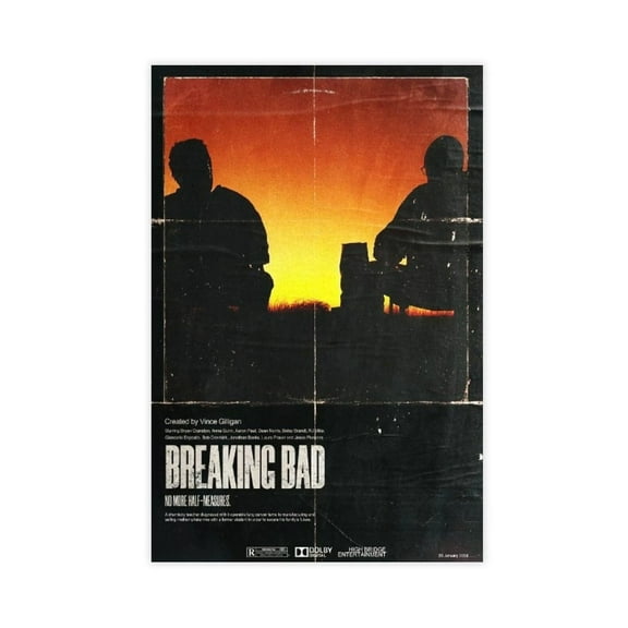Breaking Bad Movie Poster(3) Canvas Poster Bedroom Decor Landscape Office Room Decor Gift