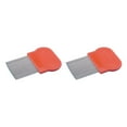 thumbnail image 3 of jesticaly Flea Comb Metal Needle Brush Wear-resistant for Inset Eggs Removing Usage Red 2Set, 3 of 6
