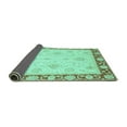 thumbnail image 2 of Ahgly Company Indoor Rectangle Oriental Turquoise Blue Traditional Area Rugs, 5' x 8', 2 of 4