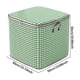 thumbnail image 2 of Fiudx Liquidación de ofertas flash Bolsa de almacenamiento de edredón de pata de gallo verde, cesta de almacenamiento de acabado de armario, embalaje de ropa portátil, bolsa de almacenamiento portáti, 2 of 2