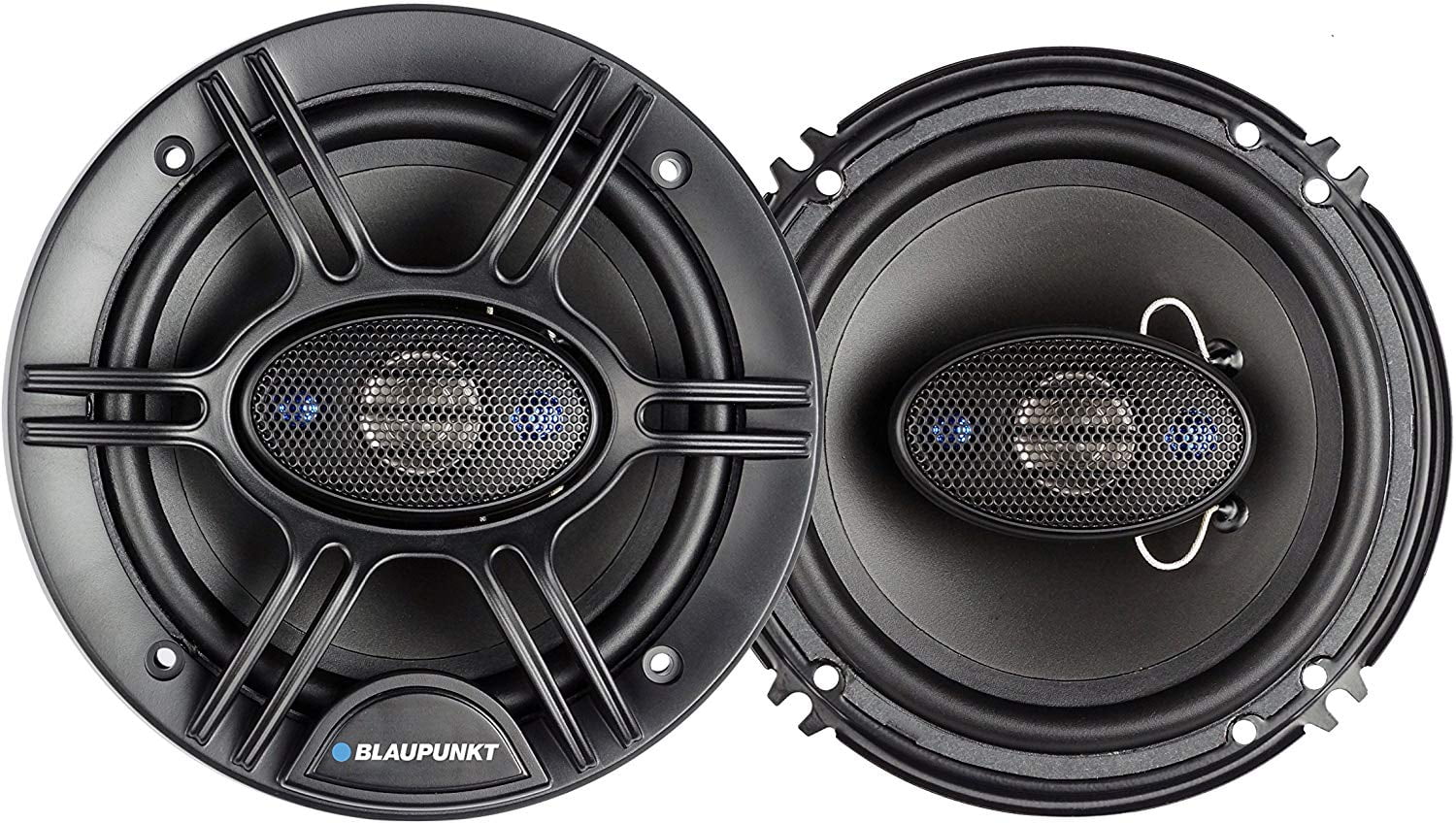 Blaupunkt 6.5Inch 360W 4Way Coaxial Car Audio Speaker, Set of 2