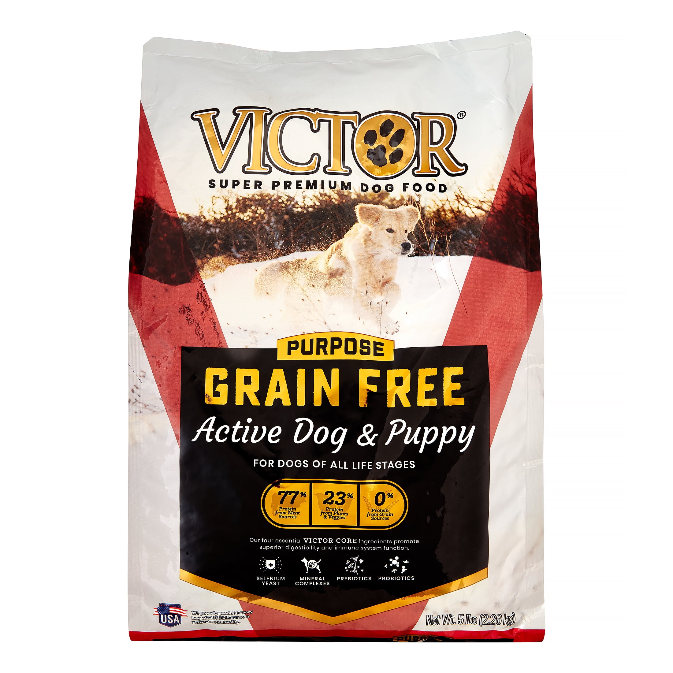 Victor Grain-Free Active Dog & Puppy Formula Dry Dog Food ...