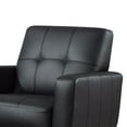 thumbnail image 2 of High toned Accent Chair, Black, 2 of 3