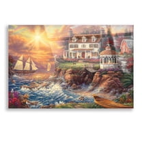 Epic Art 'Life Above the Fray' by Chuck Pinson, Acrylic Glass Wall Art, 16"x12"