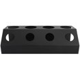 thumbnail image 3 of Soda Bottle Drying Rack 4 Holes Bottles Drainer with Draining Pad for Kitchens RestaurantBlack, 3 of 5