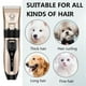 thumbnail image 4 of Cortadoras de afeitar para perros Cortadoras de pelo silenciosas eléctricas UNA Yuyangstore Cortadoras de afeitar de bajo ruido, 4 of 8