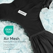 Momcozy Baby Carrier Air Mesh - Baby Wrap for Newborns to Toddler 8-35 lbs - Cooling, Breathable, and Lightweight