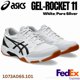 thumbnail image 1 of Asics Volleyball Shoes GEL-ROCKET 11 White/Pure Silver 1073A065 101 UNISEX NEW!, 1 of 6