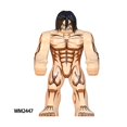 thumbnail image 1 of WM blocks WM6148 Attack on Titan anime dibujos animados ladrillos mini figuras de juguete de acción bloques de construcción Erem Jaeger Armin Levi Mikasa muñeca Dengxun unisex, 1 of 2