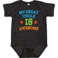 thumbnail image 3 of Inktastic My Great Uncle is Awesome Boys or Girls Baby Bodysuit, 3 of 5
