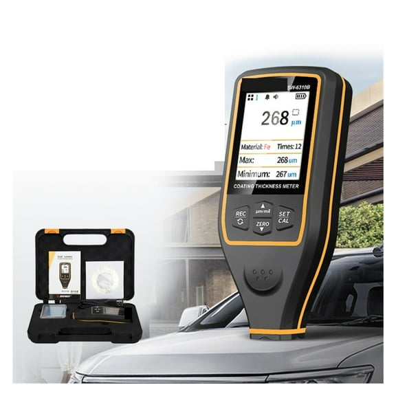 Coating Thickness Gauge For Cars SW-6310A 0.1um/0-1700 FE/NFE Paint Film Thickness Tester Coating Micro Meter Paint Tools ,Easy to Use