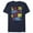 Navy Blue, variant on Men's Strange World Clade Family Comic Strips Graphic Tee Navy Blue Medium