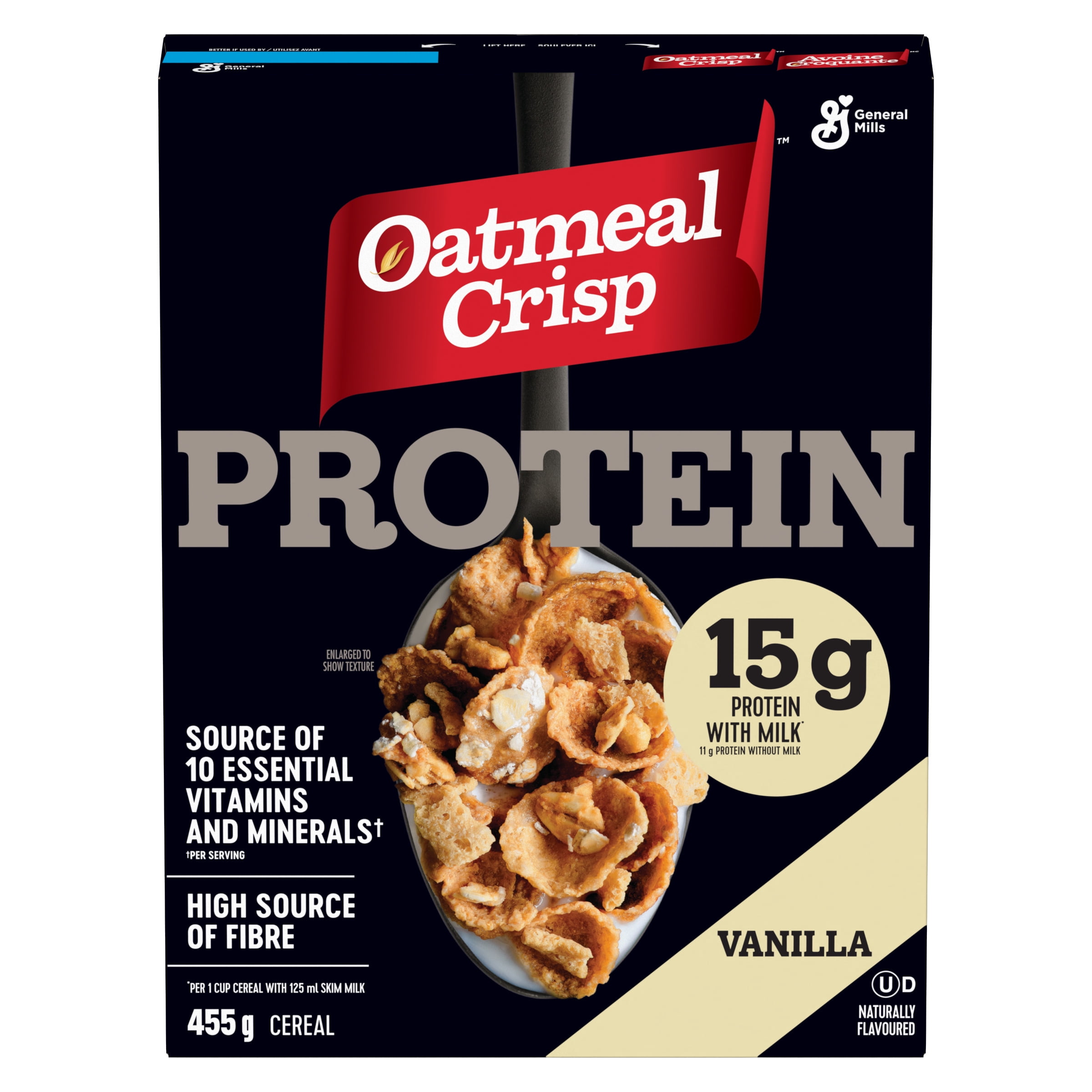 Protein Vanilla, Oatmeal Crisp Protein Vanilla Cereal