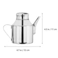 thumbnail image 2 of NUOLUX Oil Dispenser Stainless Steel Olive Bottle Potspout Kitchenpouring Drip Vinegarcontainers Soy Sauce Cooking Can, 2 of 6