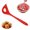 RD1, variant on KULOKHUI Cooking Spoon and Rice Scooper Meatball Maker Tool Non Stick Meatball Maker Silicon Meatballs Fish Spoon With Comfortable Handles Manual Meatball Spoon Meatball Making ToolRD1One Size