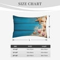 thumbnail image 6 of Balery Shells and Starfish Bedding Queen Pillow Cases - Envelope Closure - Soft Brushed Microfiber Fabric - Shrinkage and Fade Resistant Pillow Cases-14"x20", 6 of 9