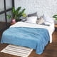 thumbnail image 2 of Manta Utopia Bedding Sherpa King Size, color azul lavado, 230 x 260 cm, 2 of 8