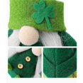 thumbnail image 5 of 2 piezas Día de San Patricio Duende irlandés Felpa hecha a mano Marcha escandinava Nisse Elfo Enano Verde Gnomo de fieltro escandinavo, 5 of 5