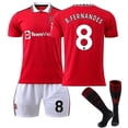 thumbnail image 1 of 2022-2023 New Manchester United Football Jersey Kits Adult Soccer Jersey Training T-shirt Shorts Suit-B.FERNANDES 8-2XL BmatwkZeng Bmatwk Jersey, 1 of 2