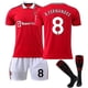 thumbnail image 1 of 2022-2023 New Manchester United Football Jersey Kits Adult Soccer Jersey Training T-shirt Shorts Suit-B.FERNANDES 8-Kids 22(120-130CM) BmatwkZeng Bmatwk Jersey, 1 of 2