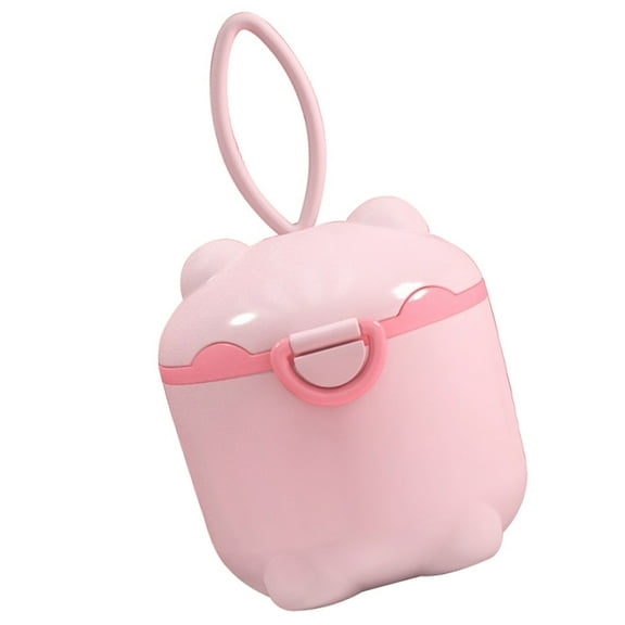 EXHUMKY Formula Holder, Leak-Proof PP Container for Easy Travel, Baby Powder Storage and Portion Control