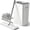 White Bucket #2124 & 60" Mop & 5 Pads, variant on JOYMOOP Mop and Bucket with Wringer Set, Flat Mop Head Spin, Dust Mops for Wall Cleaner with 3 Microfiber Pads,Wet and Dry Use for Floor Cleaning