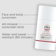 EltaMD UV Stick Sunscreen for Face and Body, Mineral SPF 50+ Face Stick Sunscreen with Zinc Oxide, Travel Size, 1.3 oz