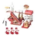 thumbnail image 4 of Escalera de escalada juguete de Papá Noel decoración de la habitación de Navidad regalo de Navidad para niños música accesorios de recuerdo de fiesta USB, 4 of 8