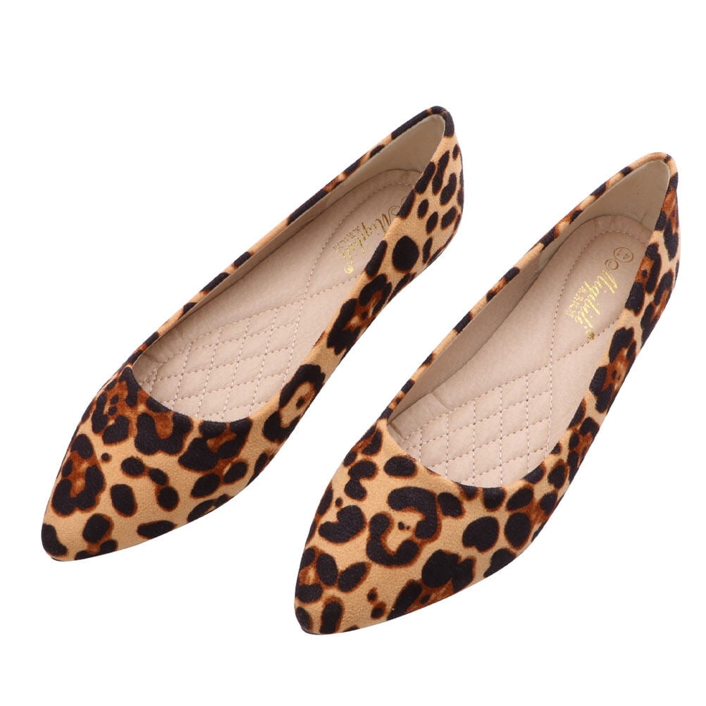 Walmart leopard hotsell print flats