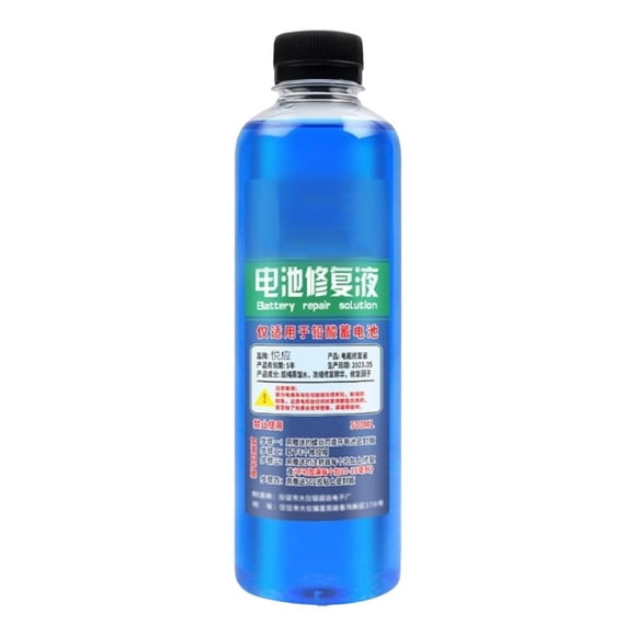 Liquide de Réparation de Batterie 500 ml, Solutions de Renouvellement de Batterie de Véhicule, Restaure 0 -
