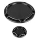thumbnail image 4 of Cubiertas de cronómetro Derby de aluminio CNC negras compatibles con modelos Touring, Softail, Dyna y Road King para motocicletas, 4 of 8