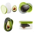 thumbnail image 5 of Paquete de 2 almacenamiento de aguacate, contenedor de aguacate, soporte para guardar aguacate, contenedor de aguacate para mantener sus aguacates frescos Fo,11 Feliz Sencillez, 5 of 5