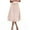 Pink, variant on GigrtiJin Women's Mesh Midi Skirt Sweet Elastic High Waist A-Line Ruffle Tiered Layered Puffy Long Maxi Skirts