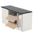 thumbnail image 3 of Luxshiny Wood Material Mini Kitchen Cabinet 1Set 5x2.6x2.6in, 3 of 8