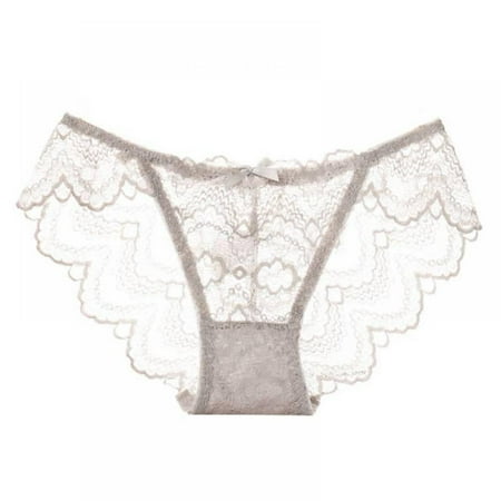 

Ame Women Sexy Lace Panties Women Breathable Cozy Lingerie Briefs High Quality Cotton Middle Waist Underwear