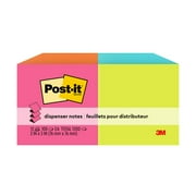 Post-it® Dispenser Pop-up Notes, 3 in x 3 in, Poptimistic Collection, 12 Pads/Pack