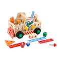 thumbnail image 3 of jiaping Kids Wooden Truck Tool Set Learning Role Play Workbench Pretend Play for Problem, 3 of 8