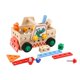 thumbnail image 3 of Juego de herramientas para - juguete de construcción, juguete de aprendizaje sensorial para niños en edad preescolar, banco de trabajo interactivo, id, 3 of 9