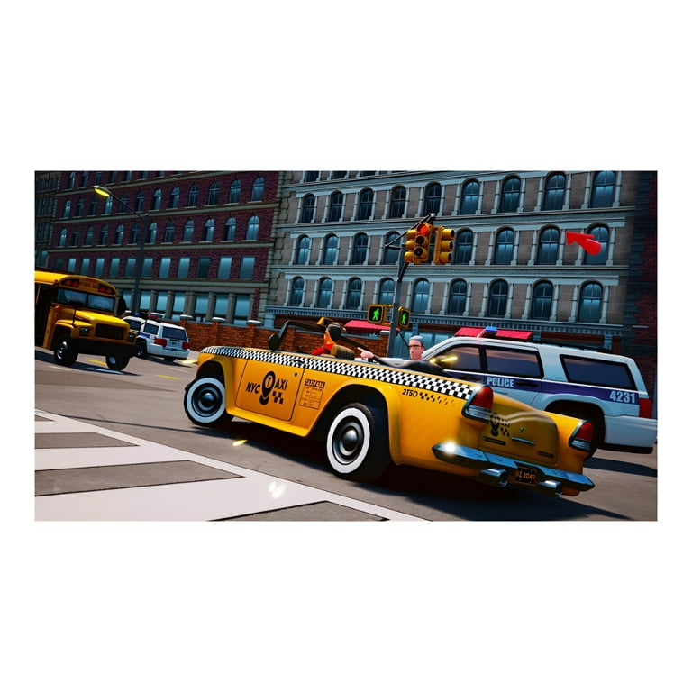 GS2 GAMES, Taxi Chaos, Nintendo Switch Physical Edition, Race