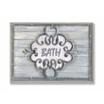 thumbnail image 5 of The Stupell Home Decor Collection Bath Grey Bead Board Oversized Wall Plaque Art, 12.5 x 0.5 x 18.5, 5 of 5