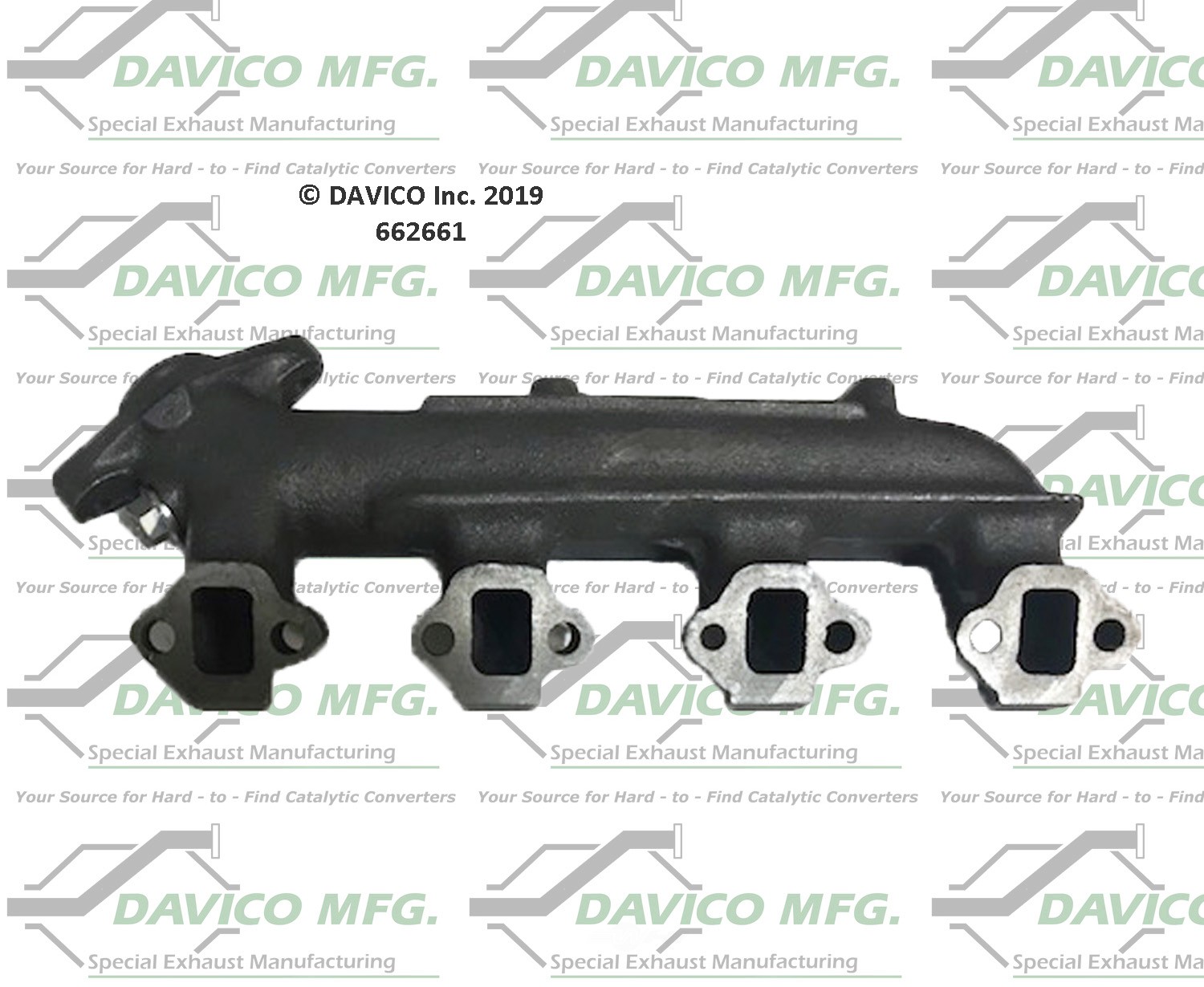 Davico Mfg 662661 Stand alone Exact-Fit exhaust manifold