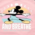 thumbnail image 3 of Mickey & Friends - Mickey And Breathe - Toddler And Youth Girls Raglan Graphic T-Shirt, 3 of 5