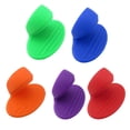 thumbnail image 2 of ziyahi Multifunctional Heat Insulated Gloves Mitts Silica Gel Mittens Clips Non-slip Kitchen Oven Color Random, 2 of 6