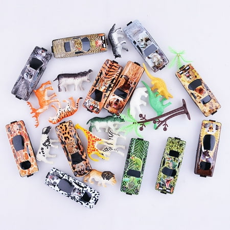 Race Module - Play vehicles Forest Racing Car with Animal Models for Kids