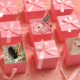 thumbnail image 2 of Cajas de Regalo GP SUP 15x15x15 cm con Lazo Rosa Paquete de 6, 2 of 7