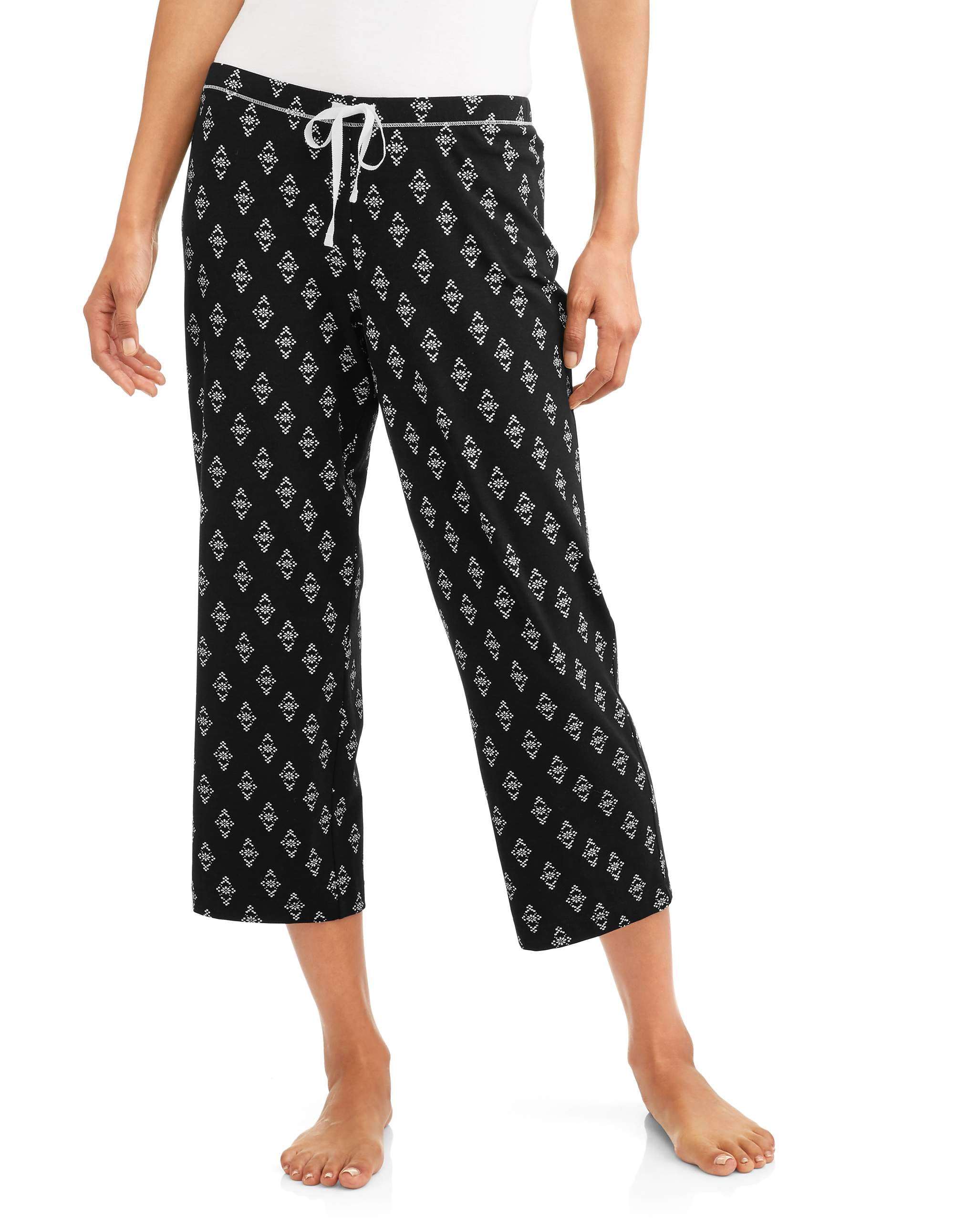 plus size capri sleep pants