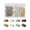 Mixed Color, variant on MATROOY 200pcs Rectangle 2-Hole Spacer Bars Alloy Multi Strand Link Connectors 5x10mm-Silver