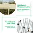 thumbnail image 5 of 10'x20' Pop Up Canopy Tent with 6 Removable Sidewalls, Waterproof Portable Outdoor Canopy with 3 Adjustable Heights for Outdoor Events, Party and Patio, 5 of 7