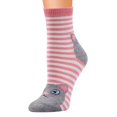 thumbnail image 1 of Chaussettes à Moins de 5$ Roses Chaussettes Décontractées en Coton pour Femmes Chaussettes Confortables Imprimé Animal Mignon, 1 of 2